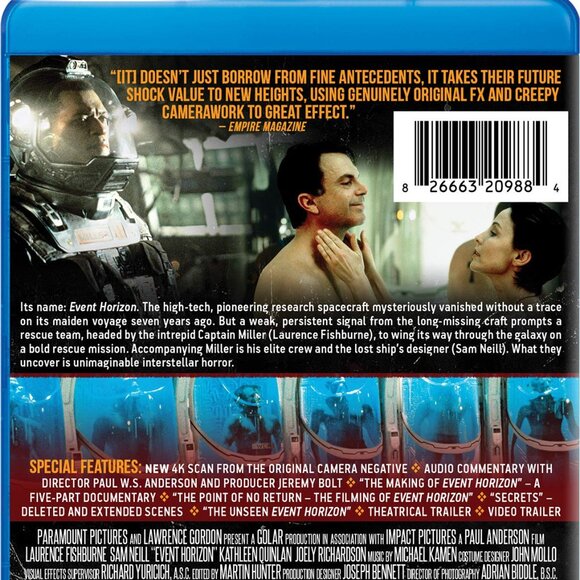 Event Horizon [Collector's Edition, Blu-ray] - Picture 2 of 2